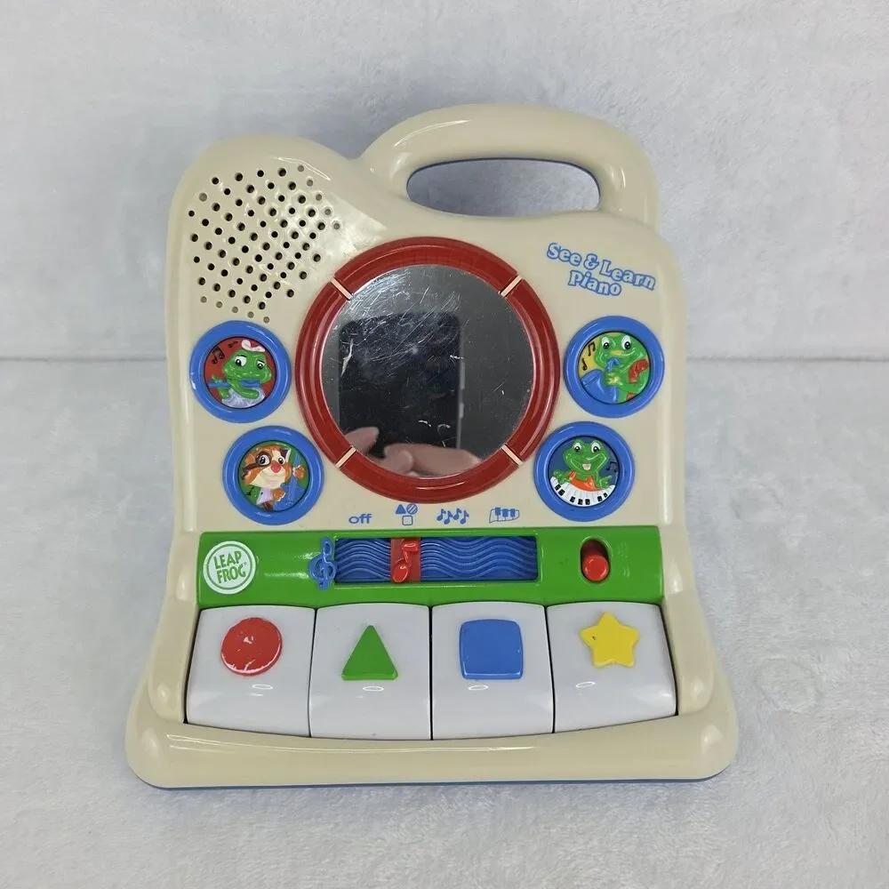 Vintage 2001 LeapFrog See & Learn Piano Musical Learning Toy Tested Working